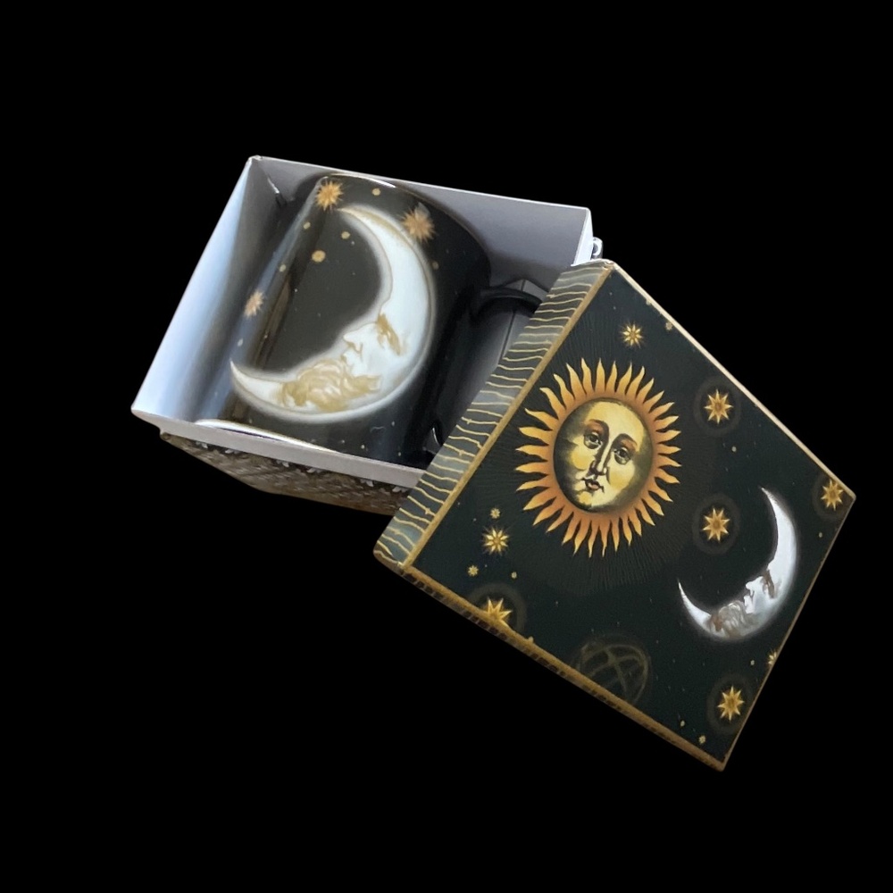 In the Beginning Studio Celestial Mug with matching gift Box -Jason Yenter